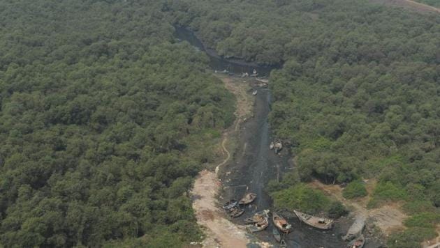 Most cases of forest encroachment in Maharashtra in 2017 were reported from Mumbai Metropolitan Region, data from the state forest department showed.(HT File photo) Most cases of forest encroachment in Maharashtra in 2017 were reported from Mumbai Metropolitan Region, data from the state forest department showed.(HT File photo)