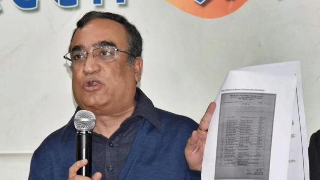 The Congress will launch a mass movement against AAP from Monday to ‘expose’ its alleged misdeeds, said Delhi Congress chief Ajay Maken. (PTI) The Congress will launch a mass movement against AAP from Monday to ‘expose’ its alleged misdeeds, said Delhi Congress chief Ajay Maken. (PTI)