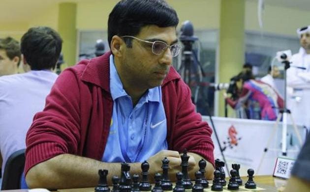 Vishnathan Anand and Peter Svidler played out a draw in the Tata Steel Masters chess tournament. (Getty Images file photo)