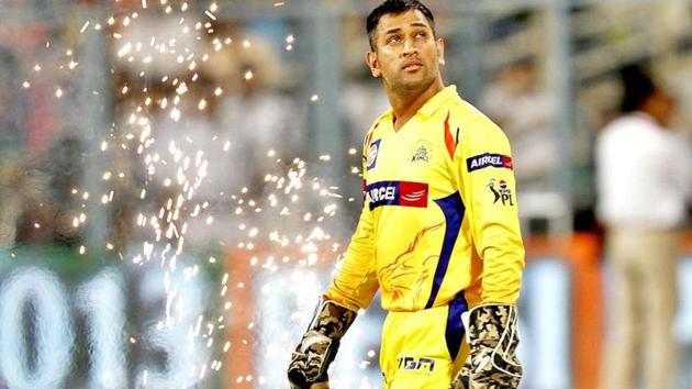 MS Dhoni recently spoke in Singapore of how he retains a special connection with Chennai Super Kings as well as how he feels the brand has grown despite the two-year absence. (HT Photo) MS Dhoni recently spoke in Singapore of how he retains a special connection with Chennai Super Kings as well as how he feels the brand has grown despite the two-year absence. (HT Photo)