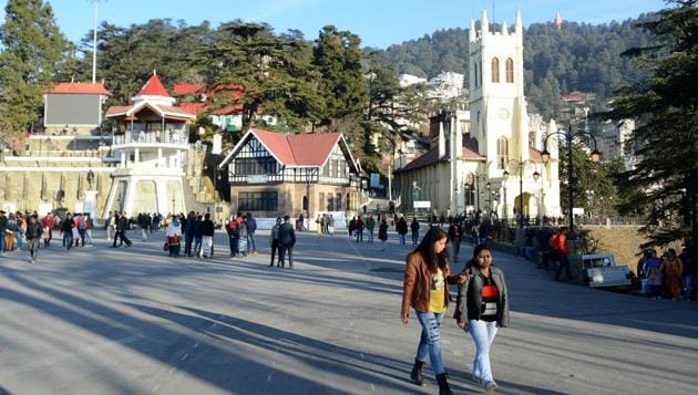Shimla is yet to receive the season’s first snowfall. (Deepak Sansta/HT) Shimla is yet to receive the season’s first snowfall. (Deepak Sansta/HT)