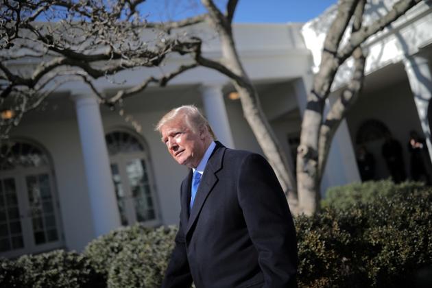 US President Donald Trump at the White House Rose Garden on January 19, 2018. (Reuters) US President Donald Trump at the White House Rose Garden on January 19, 2018. (Reuters)