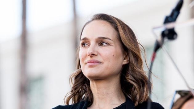 Natalie Portman attends the women's march Los Angeles on January 20, 2018. (AFP) Natalie Portman attends the women's march Los Angeles on January 20, 2018. (AFP)