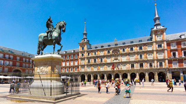 Plaza Mayor in Madrid.(Shutterstock)