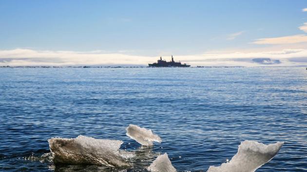 Glacier in the Arctic ocean. (Shutterstock) Glacier in the Arctic ocean. (Shutterstock)