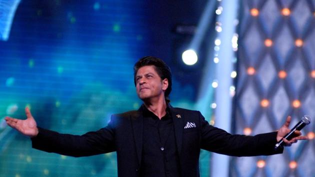 Shah Rukh Khan takes part in the Umang Mumbai Police Show 2018 in Mumbai on January 13, 2018. (AFP) Shah Rukh Khan takes part in the Umang Mumbai Police Show 2018 in Mumbai on January 13, 2018. (AFP)