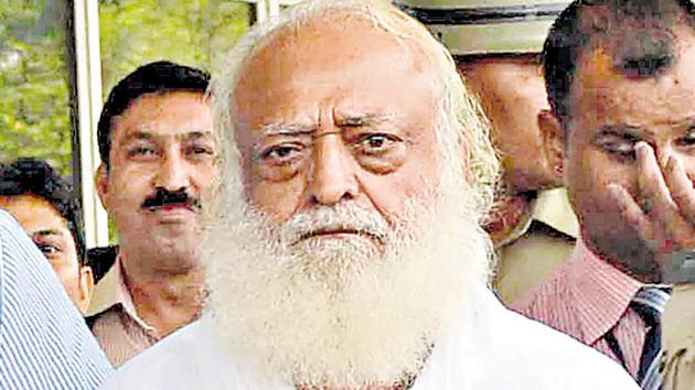 Asaram has been in a jail in Jodhpur since September 2013 after a 16-year-old girl accused him of raping her. Two months later he and his son, Narayan Sai, were booked for the alleged rape of two sisters at their ashram in Gujarat’s Surat. (File) Asaram has been in a jail in Jodhpur since September 2013 after a 16-year-old girl accused him of raping her. Two months later he and his son, Narayan Sai, were booked for the alleged rape of two sisters at their ashram in Gujarat’s Surat. (File)