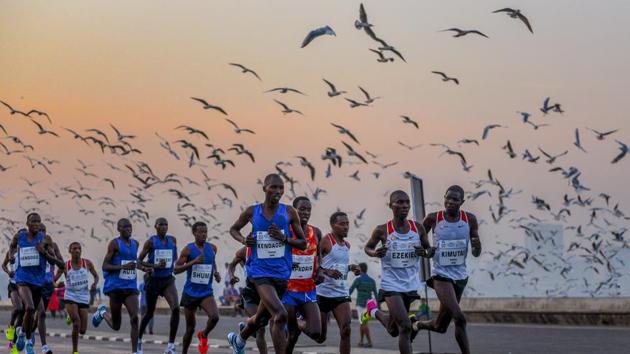 Many runners said the arrangements were better compared to previous years. (Satyabrata Tripathy/HT Photo) Many runners said the arrangements were better compared to previous years. (Satyabrata Tripathy/HT Photo)
