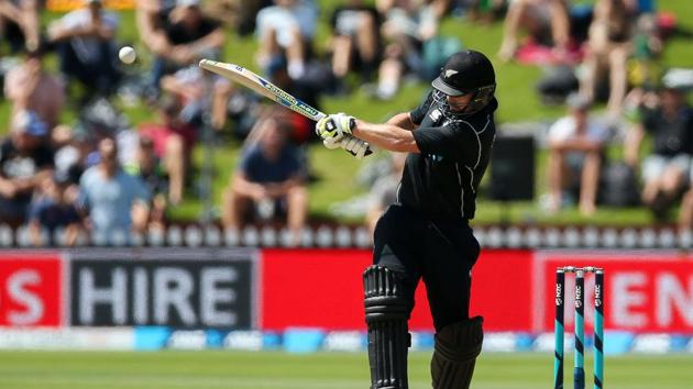 Colin Munro’s unbeaten 49 gave New Zealand a seven-wicket win over Pakistan in the first T20I . Get full cricket score of New Zealand vs Pakistan, 1st T20I from Wellington here.(Getty Images)