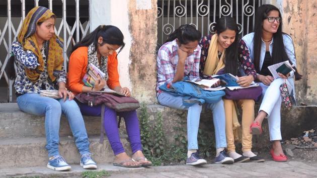 There are 1.30 lakh students studying across 95 government degree colleges in the state. (HT Photo) There are 1.30 lakh students studying across 95 government degree colleges in the state. (HT Photo)