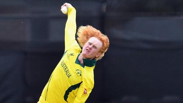 Lloyd Pope took 8/35 as Australia defeated England by 31 runs to advance to the semi-finals of the ICC U-19 Cricket World Cup 2018. (Twitter) Lloyd Pope took 8/35 as Australia defeated England by 31 runs to advance to the semi-finals of the ICC U-19 Cricket World Cup 2018. (Twitter)