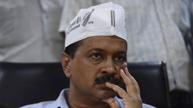 Manish Sisodia blamed the Bharatiya Janata Party-led central government for hampering the work of the AAP government in the city and said the Centre was scared of Chief Minister Arvind Kejriwal’s “rising popularity across the country”. (Sonu Mehta/HT File Photo) Manish Sisodia blamed the Bharatiya Janata Party-led central government for hampering the work of the AAP government in the city and said the Centre was scared of Chief Minister Arvind Kejriwal’s “rising popularity across the country”. (Sonu Mehta/HT File Photo)