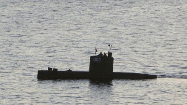 The home-made submarine "UC3 Nautilus", built by Danish inventor Peter Madsen, who is charged with killing Swedish journalist Kim Wall in his submarine, sails in the harbour of Copenhagen on August 10, 2017. (Reuters) The home-made submarine "UC3 Nautilus", built by Danish inventor Peter Madsen, who is charged with killing Swedish journalist Kim Wall in his submarine, sails in the harbour of Copenhagen on August 10, 2017. (Reuters)