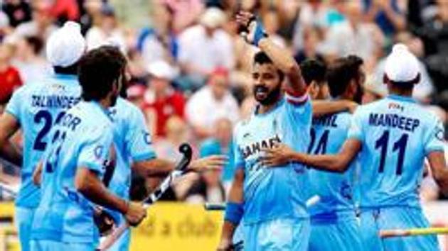 Indian hockey team is eager to put up an improved performance in the four-nation hockey.(PTI)