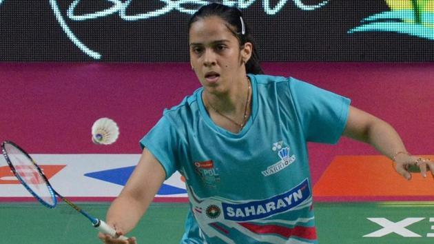 Saina Nehwal is reluctant to play in the Asia Team Championship badminton tournament this year.(PTI)