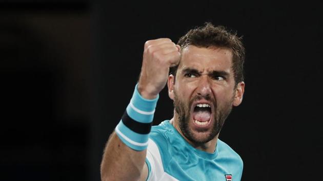 Cilic made a strong comeback and took the match to fifth set. (REUTERS) Cilic made a strong comeback and took the match to fifth set. (REUTERS)