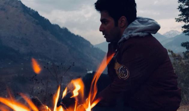 Varun Dhawan in one of the images from the calendar he shared on Twitter.