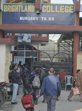 The two-member committee, constituted by the DIoS, pointed out that the classes were being run without compliance of norms. (HT) The two-member committee, constituted by the DIoS, pointed out that the classes were being run without compliance of norms. (HT)