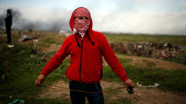 Palestinian uprisings erupted in 1987 and in 2000, the latter after the failure of US-sponsored peace talks. A build-up of grievances could spark a new one, but would likely take broad public support and involvement by factions to keep it going. Till then, protestors like this one, hope to one day live out their dreams --of jobs and of freedom of movement. (Mohammed Salem / REUTERS) Palestinian uprisings erupted in 1987 and in 2000, the latter after the failure of US-sponsored peace talks. A build-up of grievances could spark a new one, but would likely take broad public support and involvement by factions to keep it going. Till then, protestors like this one, hope to one day live out their dreams --of jobs and of freedom of movement. (Mohammed Salem / REUTERS)