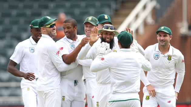 The visitors lost KL Rahul early when he edged a delivery off Vernon Philander to Quinton de Kock in the fourth over. (BCCI )