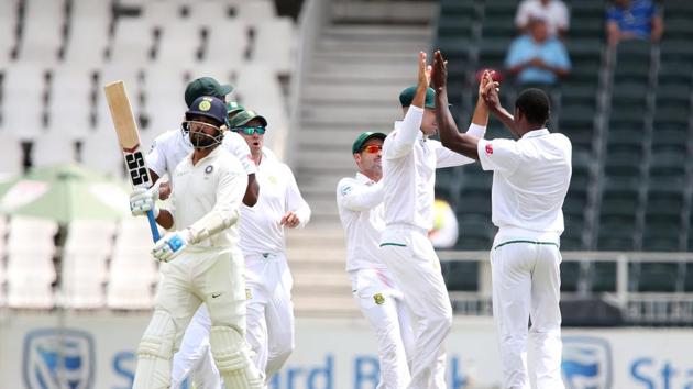 It was soon two down as Murali Vijay also edged to de Kock, this time off Kagiso Rabada. (BCCI )
