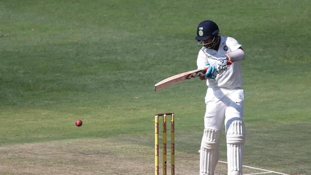 Pujara held one end and scored a half-century. (BCCI )