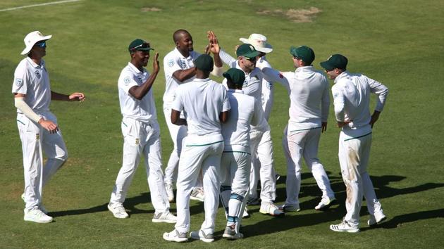 South Africa rode on a disciplined bowling effort to skittle out India for a paltry 187 in their first innings on the opening day of the third and final Test at the Wanderers Stadium in Johannesburg. (BCCI )