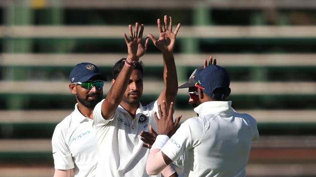 In reply, the hosts were 6/1 at stumps, with Bhuvneshwar Kumar getting rid of Aiden Markram. (BCCI )