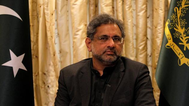 Pakistani Prime Minister Shahid Khaqan Abbasi speaks during an interview with Reuters in Islamabad, Pakistan January 22, 2018. (REUTERS) Pakistani Prime Minister Shahid Khaqan Abbasi speaks during an interview with Reuters in Islamabad, Pakistan January 22, 2018. (REUTERS)