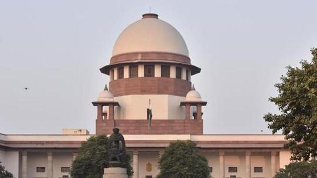 A view of Supreme Court in New Delhi.(Sonu Mehta/HT File Photo)