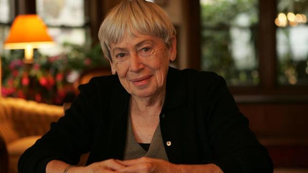 Ursula Le Guin at her home in Portland, Oregon, California in December 2005. (Getty Images) Ursula Le Guin at her home in Portland, Oregon, California in December 2005. (Getty Images)