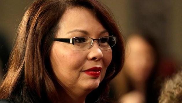 Senator Tammy Duckworth (D-IL) participates in a mock swearing-in with U.S. Vice President Joe Biden during the opening day of the 115th Congress on Capitol Hill in Washington, US, January 3, 2017. (Reuters File Photo) Senator Tammy Duckworth (D-IL) participates in a mock swearing-in with U.S. Vice President Joe Biden during the opening day of the 115th Congress on Capitol Hill in Washington, US, January 3, 2017. (Reuters File Photo)