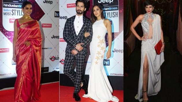Bollywood’s A-listers descended on the red carpet of one of the country’s biggest style awards on Wednesday at the Yash Raj Studios in Andheri, Mumbai.The guest list included the who’s who of the industry, from Deepika Padukone to Shahid Kapoor-Mira Rajput, Hina Khan, Sridevi, Rekha and many more. (HT Photo) Bollywood’s A-listers descended on the red carpet of one of the country’s biggest style awards on Wednesday at the Yash Raj Studios in Andheri, Mumbai.The guest list included the who’s who of the industry, from Deepika Padukone to Shahid Kapoor-Mira Rajput, Hina Khan, Sridevi, Rekha and many more. (HT Photo)