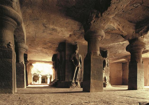 The Caves are declared a heritage site by the UNESCO and protected by the Archaeological Survey of India (ASI). (HT file photo) The Caves are declared a heritage site by the UNESCO and protected by the Archaeological Survey of India (ASI). (HT file photo)