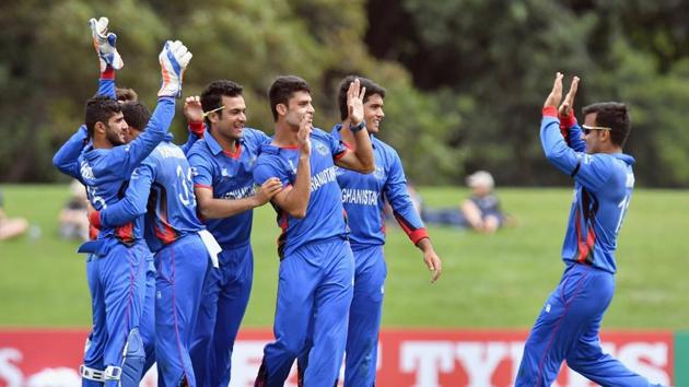 Afghanistan entered the semi-final of the ICC U-19 Cricket World Cup for the first time by defeating New Zealand by a massive margin of 202 runs. (Twitter) Afghanistan entered the semi-final of the ICC U-19 Cricket World Cup for the first time by defeating New Zealand by a massive margin of 202 runs. (Twitter)