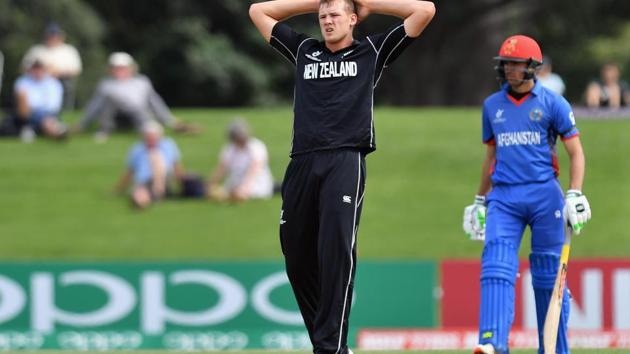 Crucial knocks from Bahir Shah and Azmatullah Omarzai helped Afghanistan notch 309/6. (ICC-Getty Images)