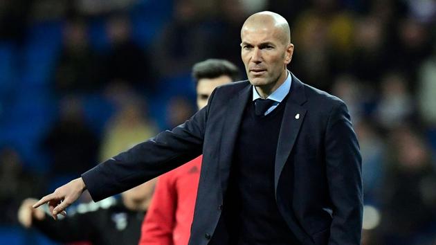 Zinedine Zidane-coached Real Madrid C.F. crashed to a humiliating Copa del Rey exit on Wednesday when they were knocked out by little Leganes in the quarter-finals. (AFP) Zinedine Zidane-coached Real Madrid C.F. crashed to a humiliating Copa del Rey exit on Wednesday when they were knocked out by little Leganes in the quarter-finals. (AFP)