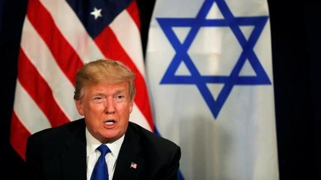 US President Donald Trump meets with Israeli Prime Minister Benjamin Netanyahu during the World Economic Forum (WEF) annual meeting in Davos, Switzerland on January 25. (Reuters) US President Donald Trump meets with Israeli Prime Minister Benjamin Netanyahu during the World Economic Forum (WEF) annual meeting in Davos, Switzerland on January 25. (Reuters)