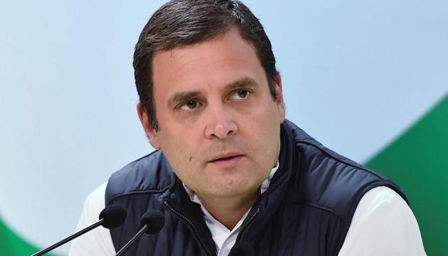 Congress president Rahul Gandhi said people must strive to ensure that the constitutional right of justice is sacrosanct. (PTI) Congress president Rahul Gandhi said people must strive to ensure that the constitutional right of justice is sacrosanct. (PTI)