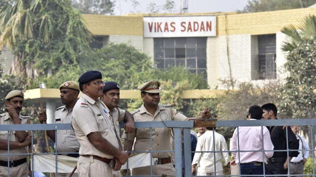 The juveniles were produced before principal magistrate Davender Singh at JJ Board on Thursday. (Sanjeev Verma/HT PHOTO) The juveniles were produced before principal magistrate Davender Singh at JJ Board on Thursday. (Sanjeev Verma/HT PHOTO)