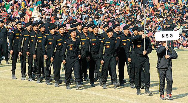 National Security Guard (NSG) commandos will be trained in geo-strategic affairs. (HT Photo)