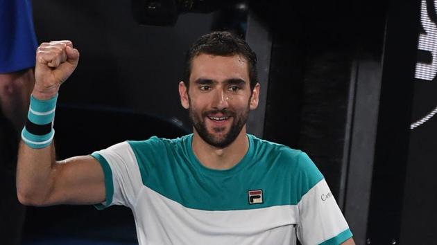 Cilic will take on the winner of the semi-final between Roger Federer and Hyeon Chung in Sunday’s title clash. (AFP)