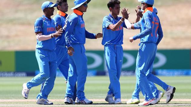 India defeated Bangladesh by 131 runs to reach the semi-final of the ICC U-19 Cricket World Cup. (ICC)