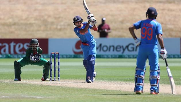 Shubman Gill, however, anchored India’s innings with a fine 86. (ICC) Shubman Gill, however, anchored India’s innings with a fine 86. (ICC)