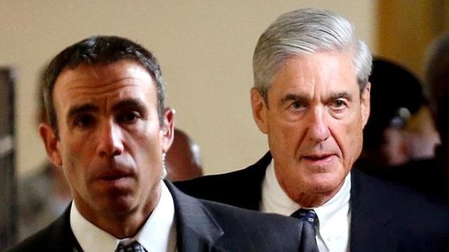 Special Counsel Robert Mueller (right) is leading the probe into allegations of collusion between the US president’s campaign team and Russia in the 2016 election.(Reuters File Photo)