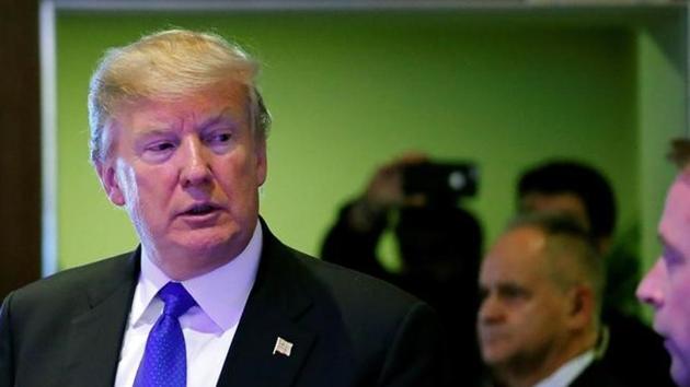 US President Donald Trump after a meeting during the World Economic Forum (WEF) annual meeting in Davos, Switzerland, on January 25, 2018. (Reuters) US President Donald Trump after a meeting during the World Economic Forum (WEF) annual meeting in Davos, Switzerland, on January 25, 2018. (Reuters)