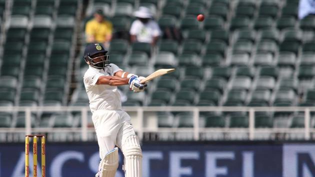 Mohammed Shami played a quickfire 27-run knock before being dismissed by Lungi Ngidi. India were all out for 247, setting South Africa a target of 241.  (BCCI ) 