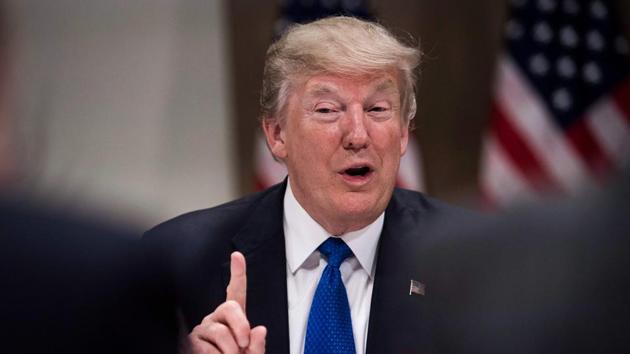 US President Donald Trump gestures as he speaks during a working dinner with European business leaders during the World Economic Forum (WEF) annual meeting in Davos, eastern Switzerland, on January 25. (AFP Photo) US President Donald Trump gestures as he speaks during a working dinner with European business leaders during the World Economic Forum (WEF) annual meeting in Davos, eastern Switzerland, on January 25. (AFP Photo)
