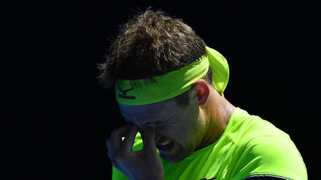Tennys Sandgren had a good run in the 2018 Australian Open Tennis tournament but he has come under scrutiny for apparently supporting right-wing groups in the United States. (AFP) Tennys Sandgren had a good run in the 2018 Australian Open Tennis tournament but he has come under scrutiny for apparently supporting right-wing groups in the United States. (AFP)