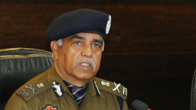 Punjab DGP Suresh Arora addressing a press conference on Saturday. (HT Photo) Punjab DGP Suresh Arora addressing a press conference on Saturday. (HT Photo)